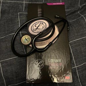 NEW in Box (NIB) Littmann Classic III Stethoscope in black